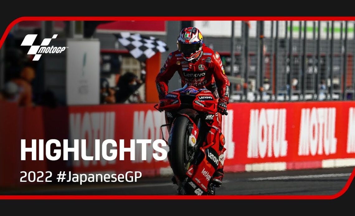 MotoGP™ Race Highlights | 2022 #JapaneseGP 🇯🇵
