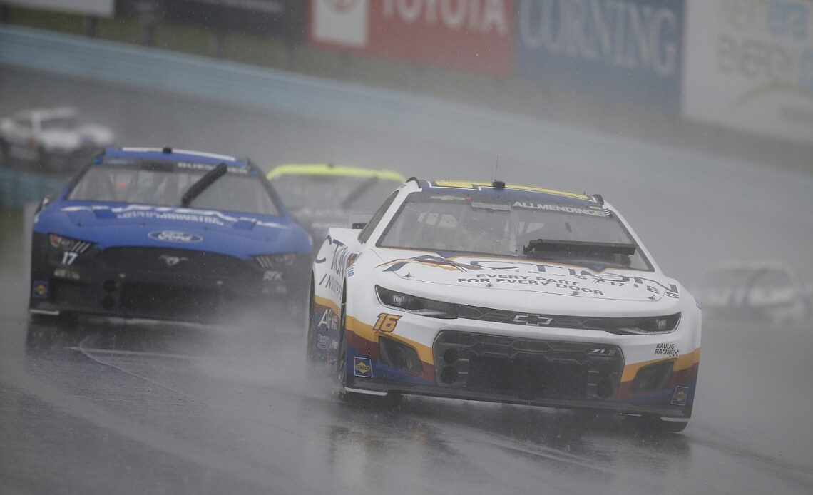NASCAR could see its first oval race with rain tires this year