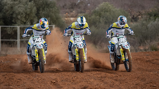 Nestaan Husqvarna Factory Racing Trio Eager to Start 2023 Campaign