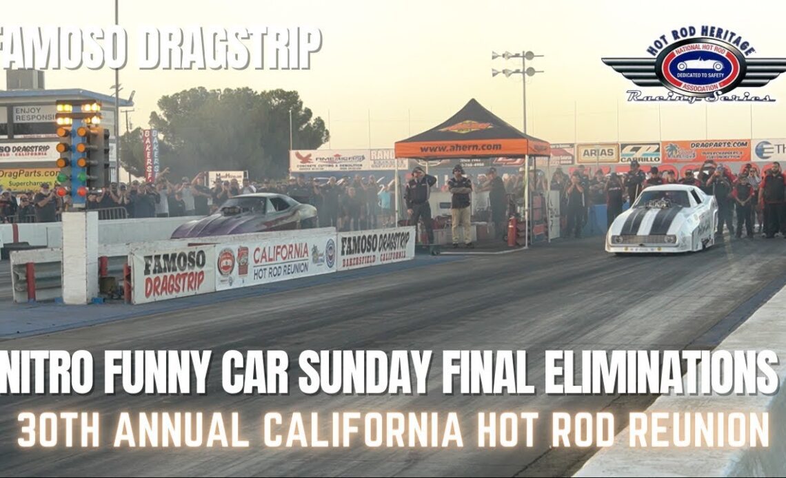 Nitro Funny Car Sunday Final Eliminations | 2022 California Hot Rod Reunion | NHRA