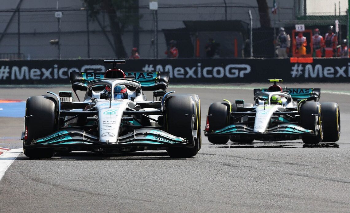 Russell felt "a bit of a rookie" during first Mercedes F1 year in 2022