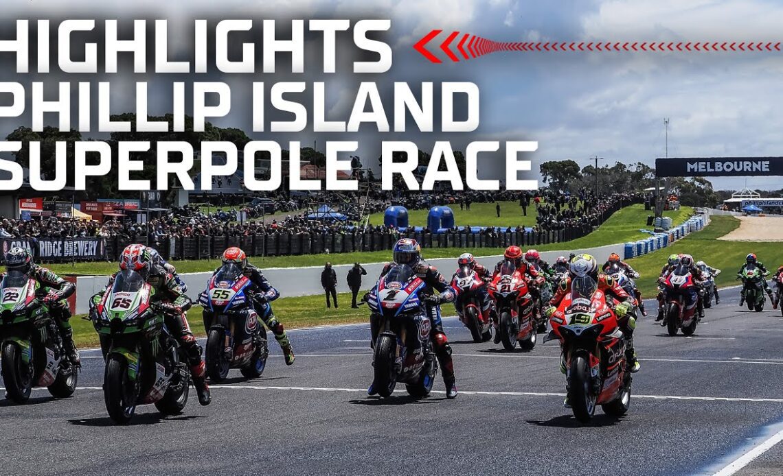 SUPERPOLE RACE HIGHLIGHTS: Bautista's incredible tyre gamble pays off! 🛞 | 2022 Australian Round