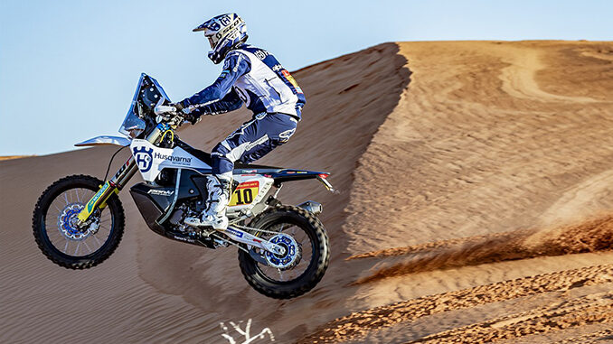 230105 Skyler Howes - Husqvarna Factory Racing - 2023 Dakar Rally stage five [678]