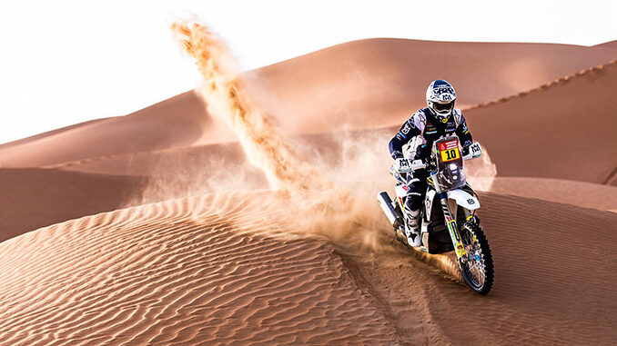 Strong Stage 12 for Husqvarna Factory Racing Riders at 2023 Dakar Rally