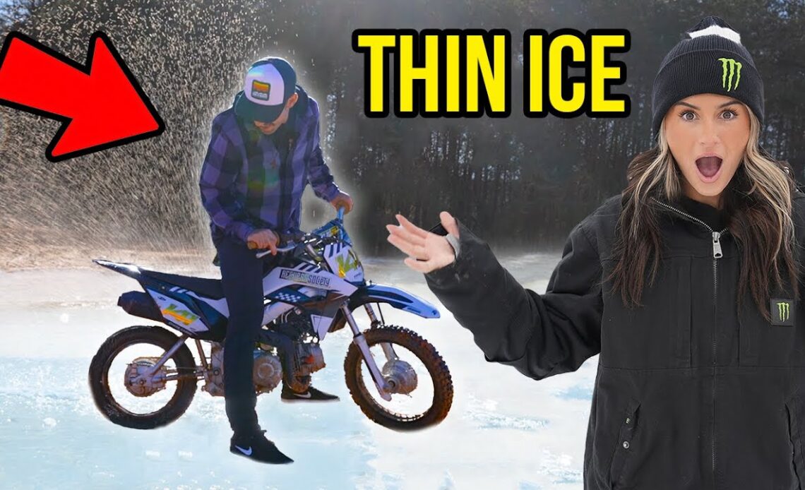This Could Have Gone Very Bad... *110 On Ice*