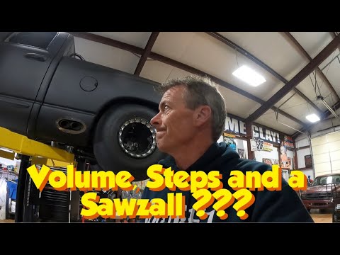 Volume, Steps and a Sawzall !!!