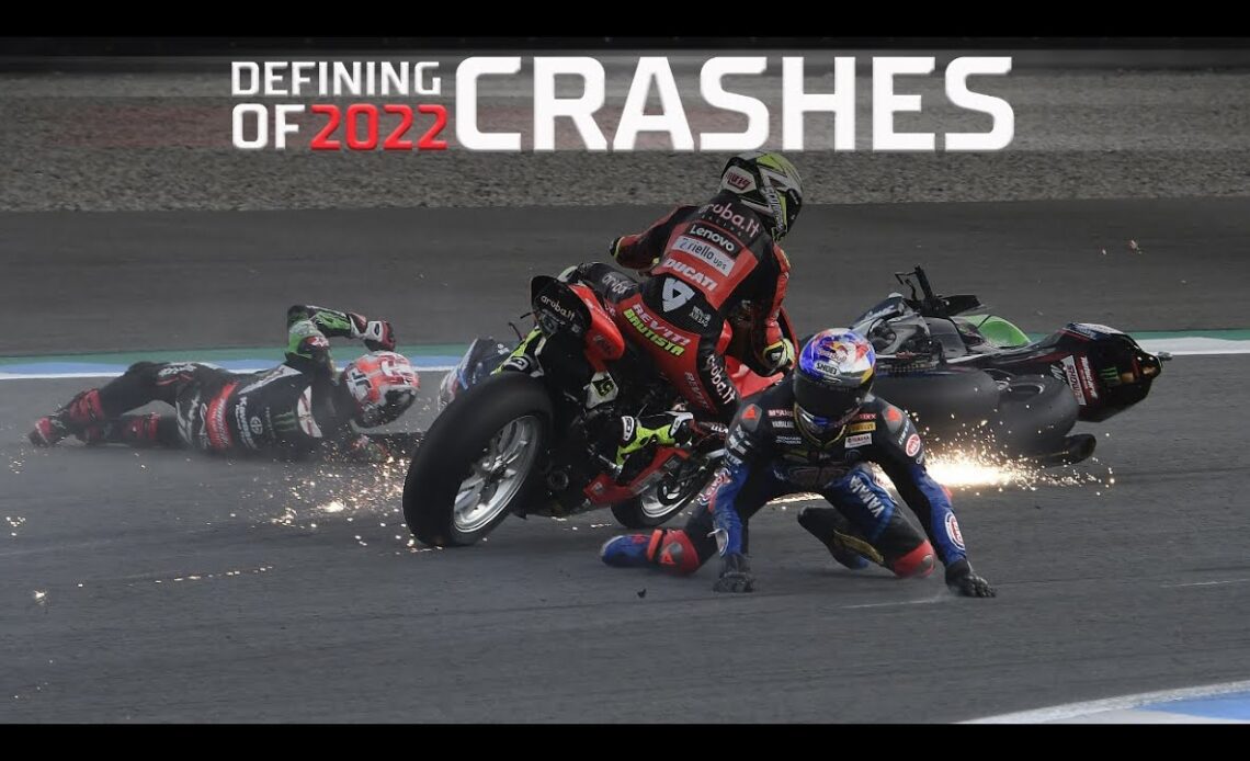 WATCH: the defining crashes and clashes from WorldSBK in 2022!