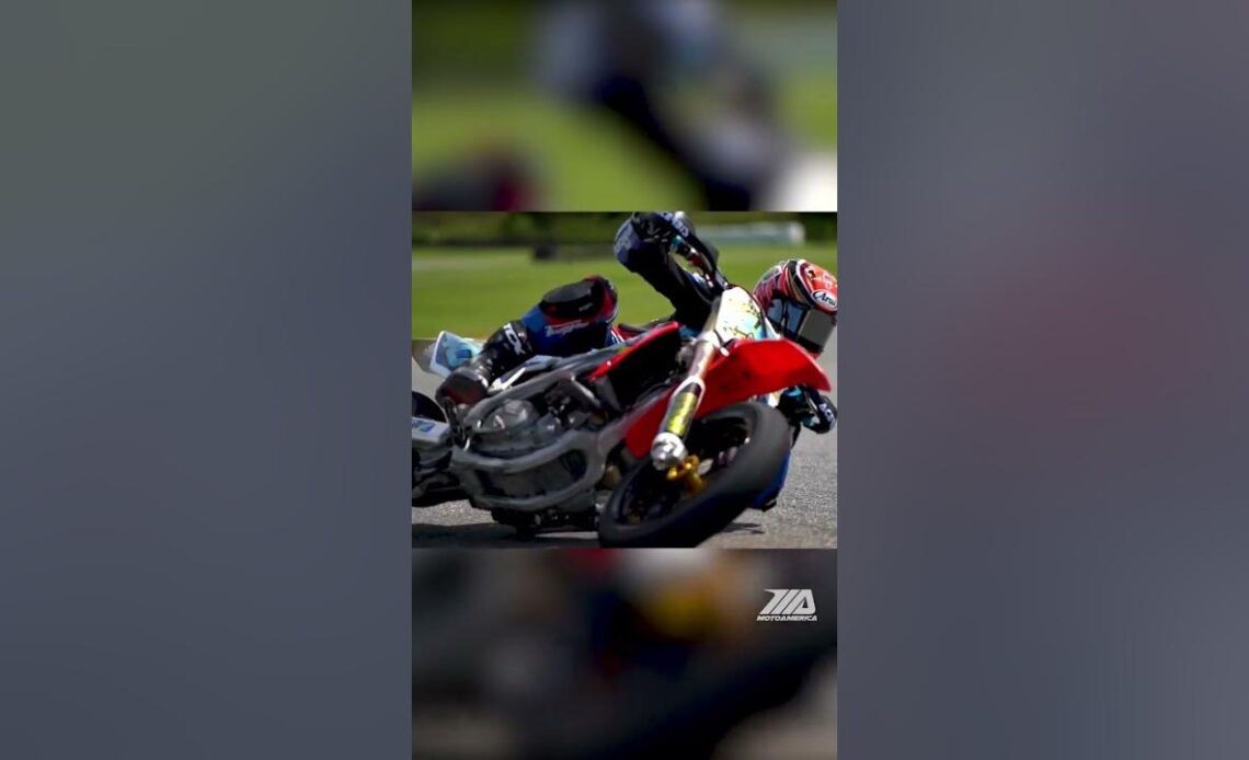 🥵 WHAT WAS THAT?! Crazy Supermoto Motorcycle Training by Sean Dylan Kelly #shorts