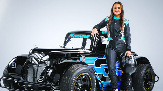 WWEX Racing Expands to Legend Cars with Sponsorship of Emily Arenas