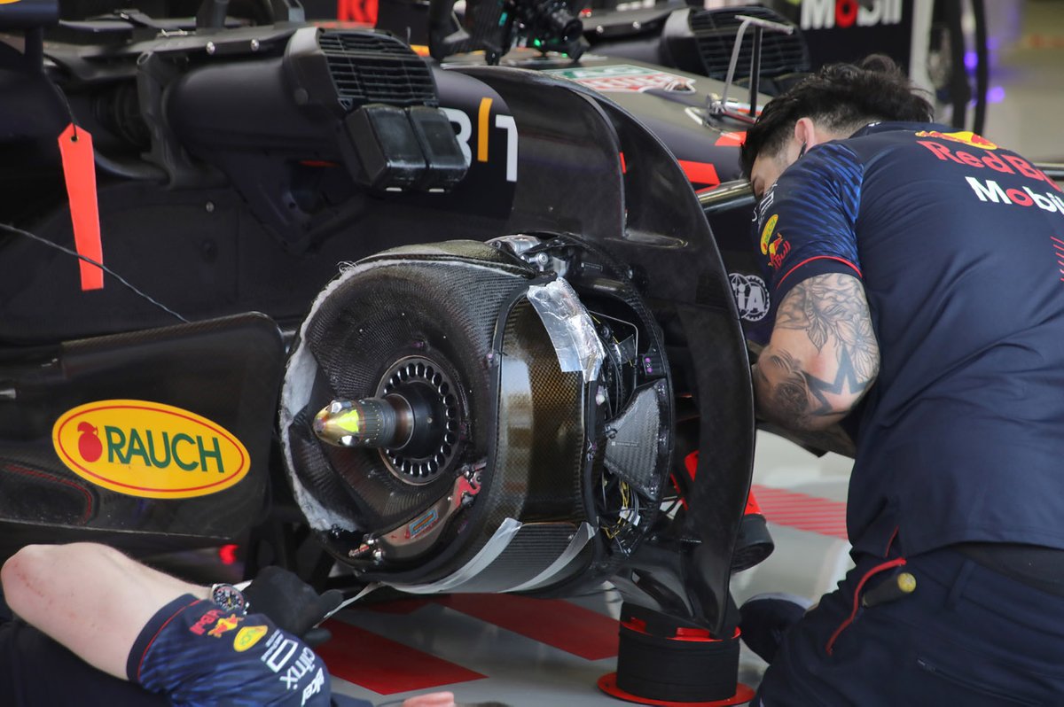 Red Bull Racing RB19 brake detail