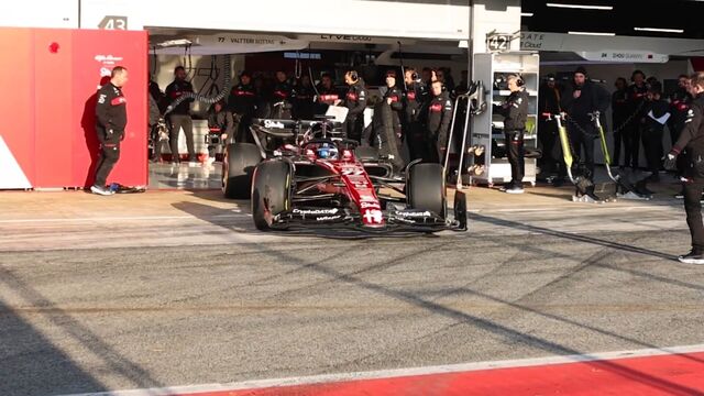 Alfa Romeo C43 on track for shakedown