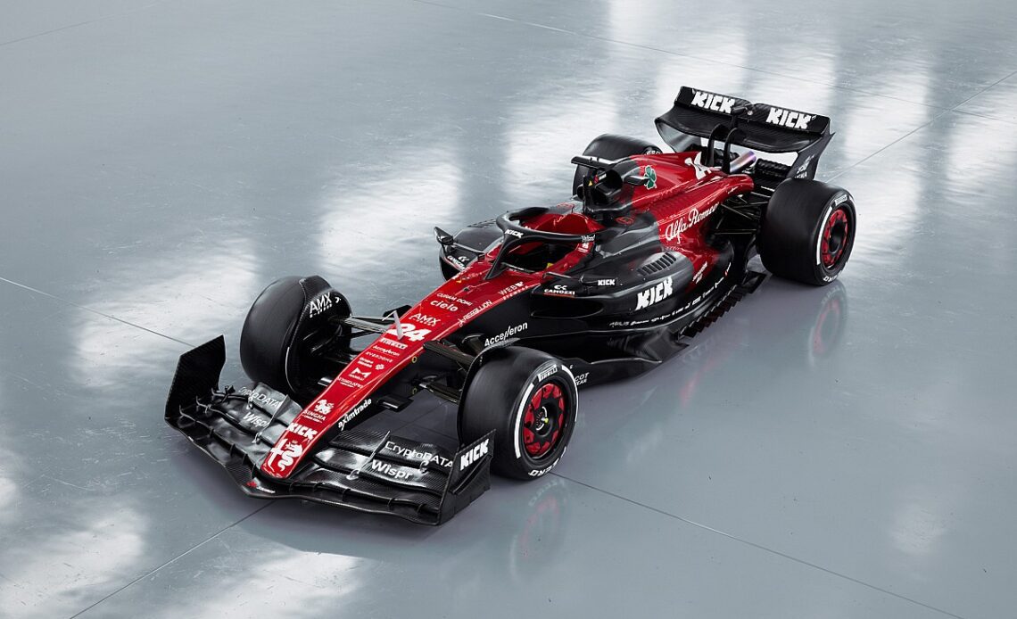 Alfa Romeo unveils new look for 2023 F1 car