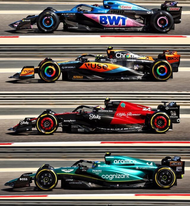 All 10 F1 Cars of Each Teams of 2023