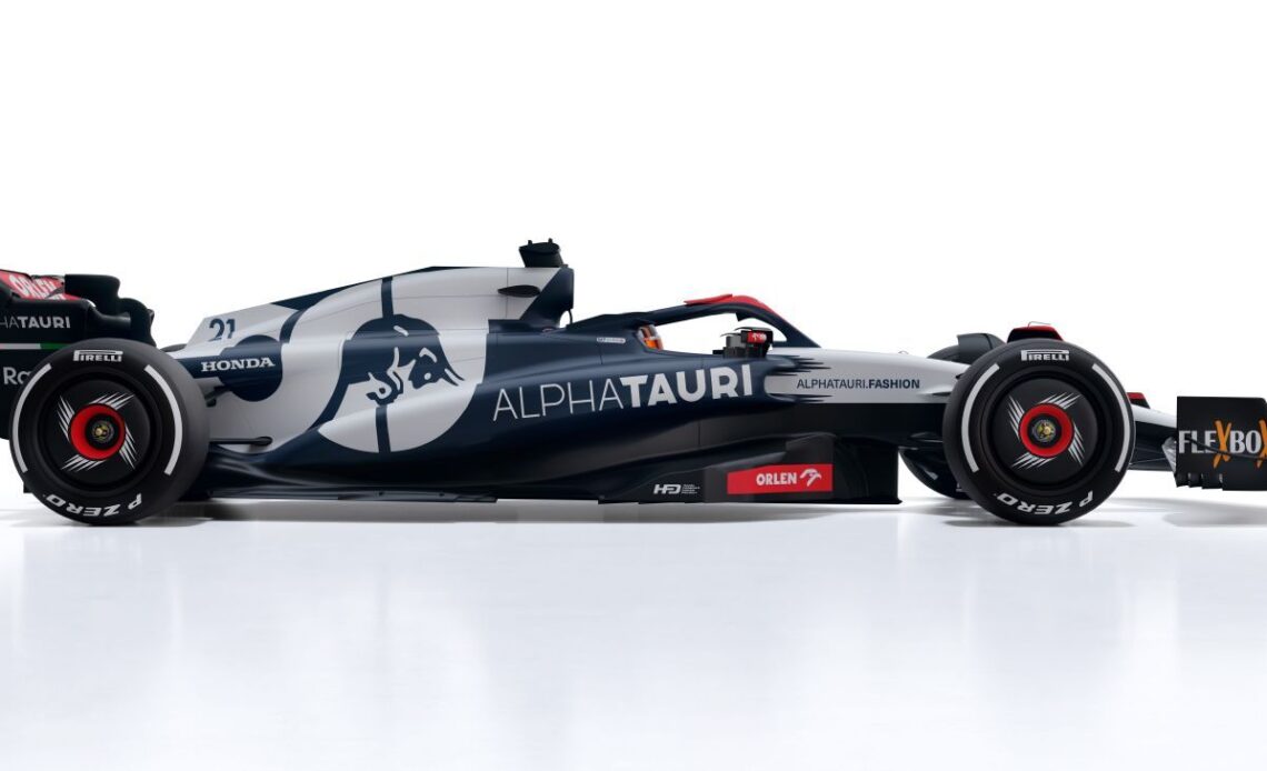 AlphaTauri adds flashes of red to 2023 car