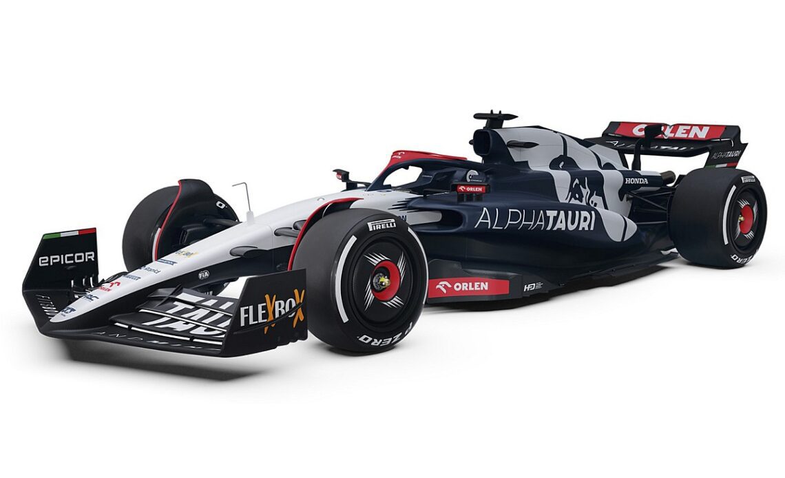 AlphaTauri goes for "strong evolution" with AT04 F1 car as first images released