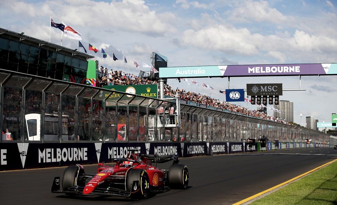 Australian Grand Prix track schedule unveiled