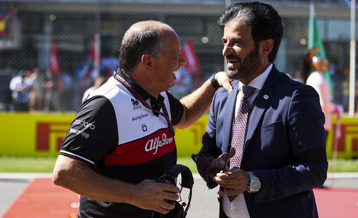 Ben Sulayem drama will calm down once F1 racing starts, reckons Ferrari boss