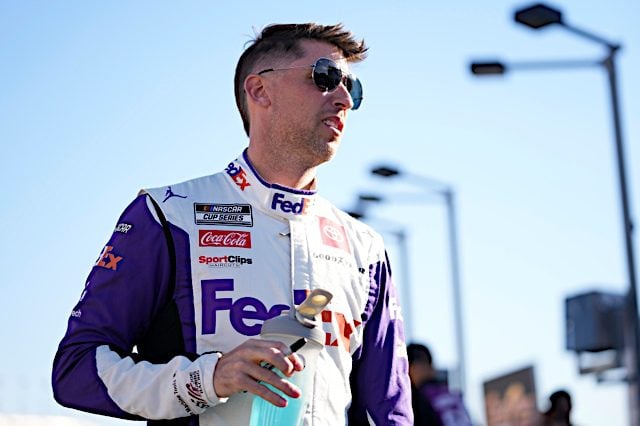 #11: Denny Hamlin, Joe Gibbs Racing, FedEx Office Toyota Camry