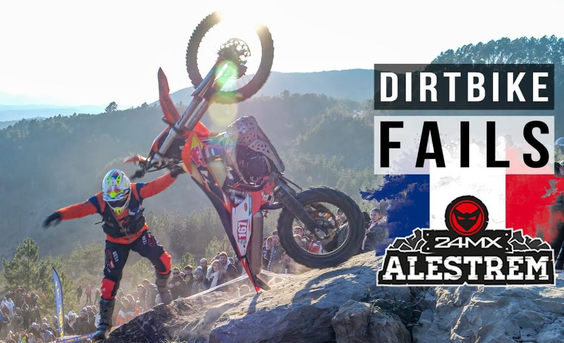 Dirt Bike Fails in French Style | Alestrem Hard Enduro 2023