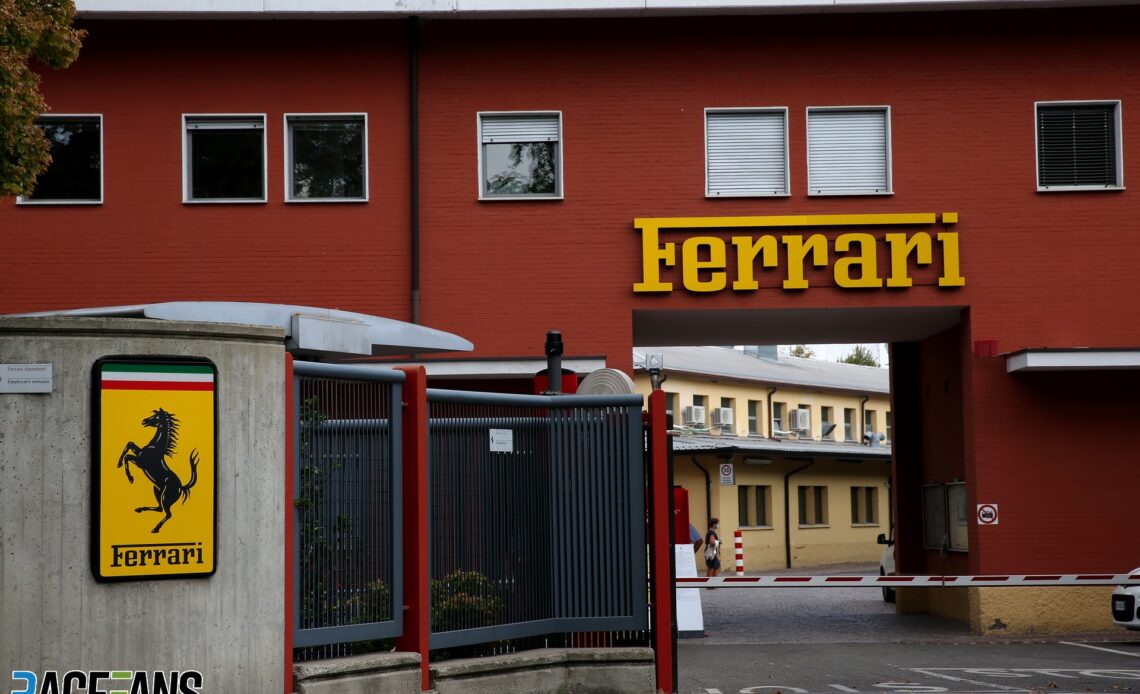 Ferrari headquarters, Maranello, 2020