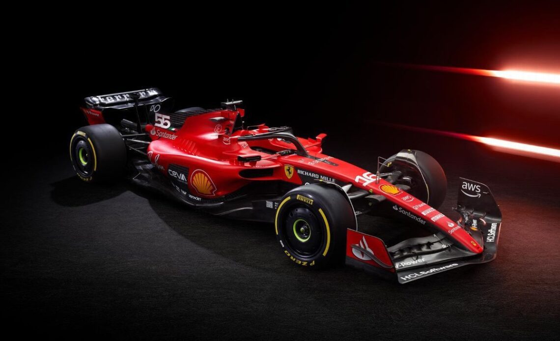 Ferrari launches 2023 car, aims for F1 title