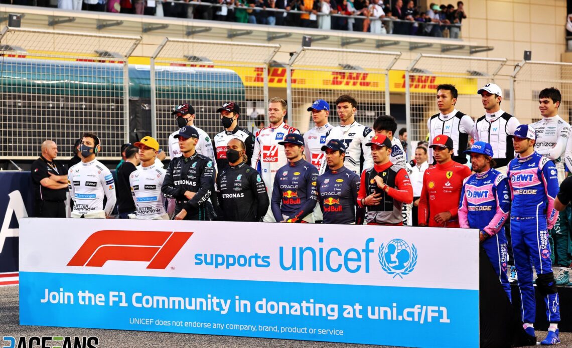 Formula 1 announces UNICEF partnership · RaceFans