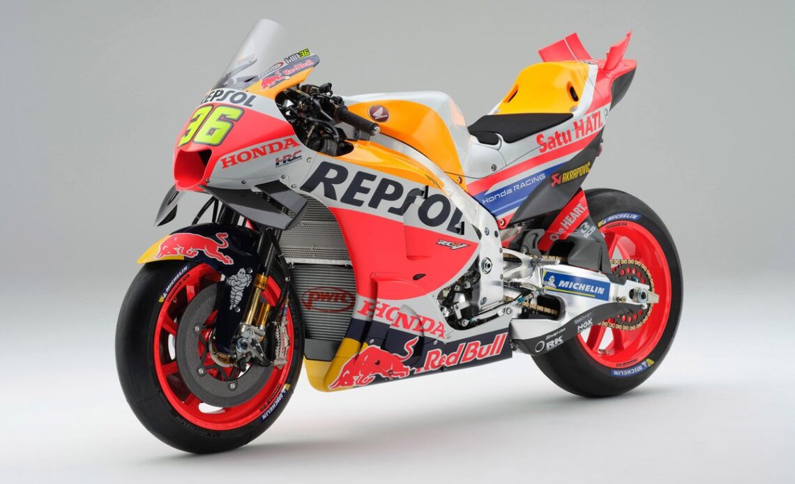 Repsol Honda Team bike livery