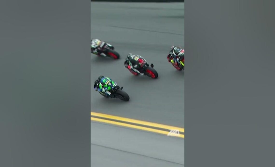 😱 INSANE #DAYTONA RACE! Anthony Mazziotto’s #Motorcycle Wall Rides Daytona Banks #shorts