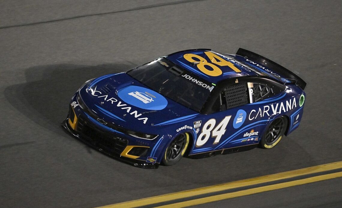 Jimmie Johnson tops Daytona 500 practice in NASCAR return