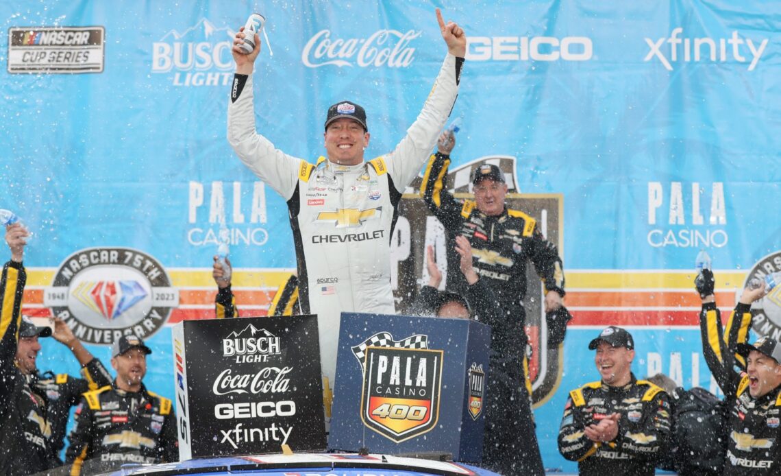 Kyle Busch Gets Milestone NASCAR Cup Victory in Fontana Finale – Motorsports Tribune