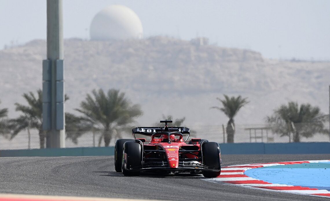Leclerc leads final morning of running for Ferrari