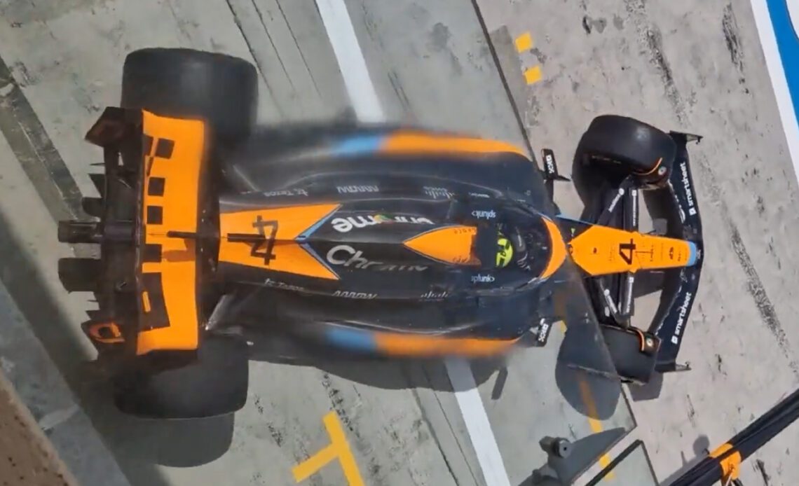 McLaren MCL60 has first run on-track in Bahrain · RaceFans