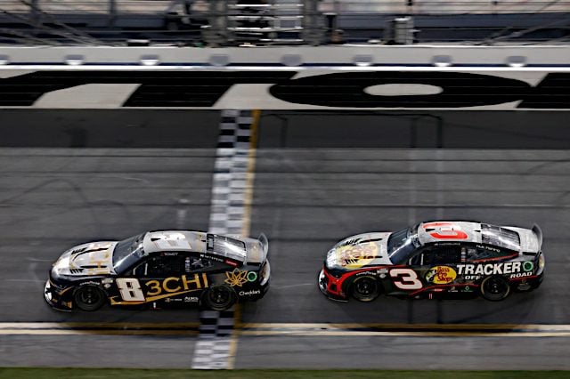 Kyle Busch and Austin Dillon in line at the 2023 Daytona 500, NKP