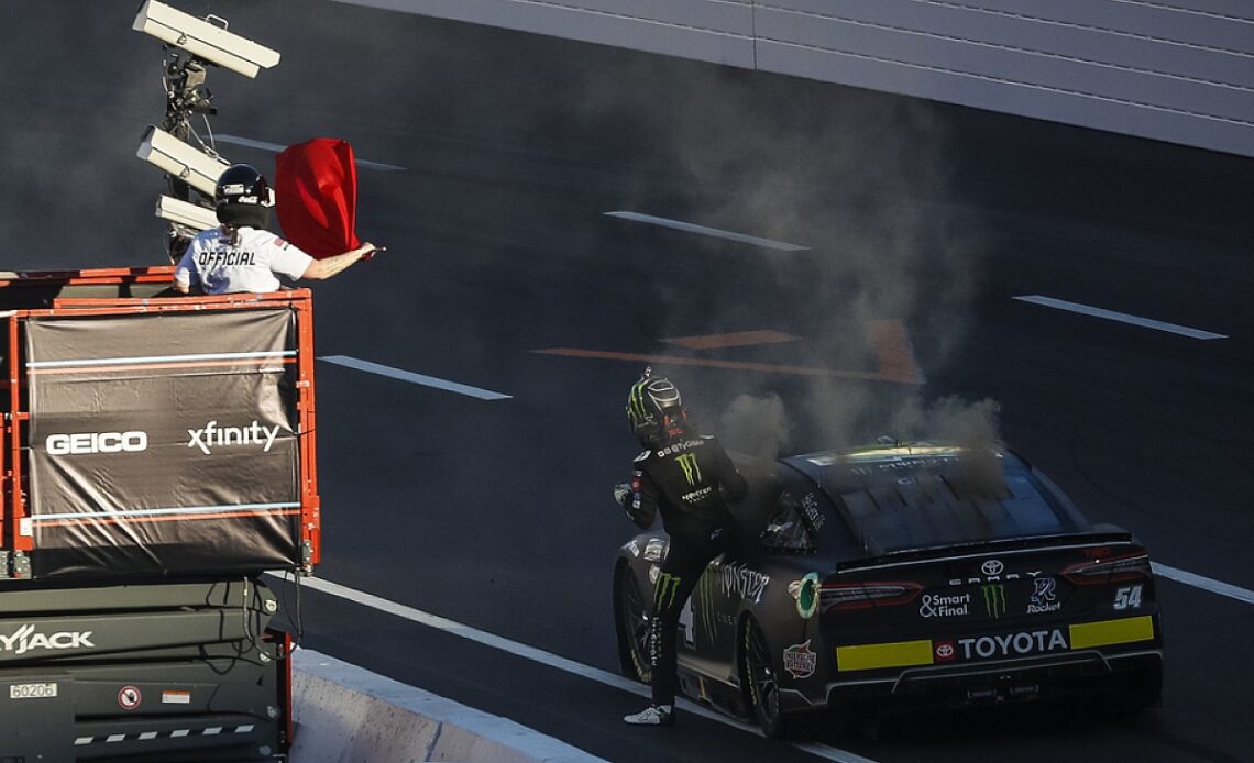 NASCAR says Ty Gibbs car fire an "isolated incident"