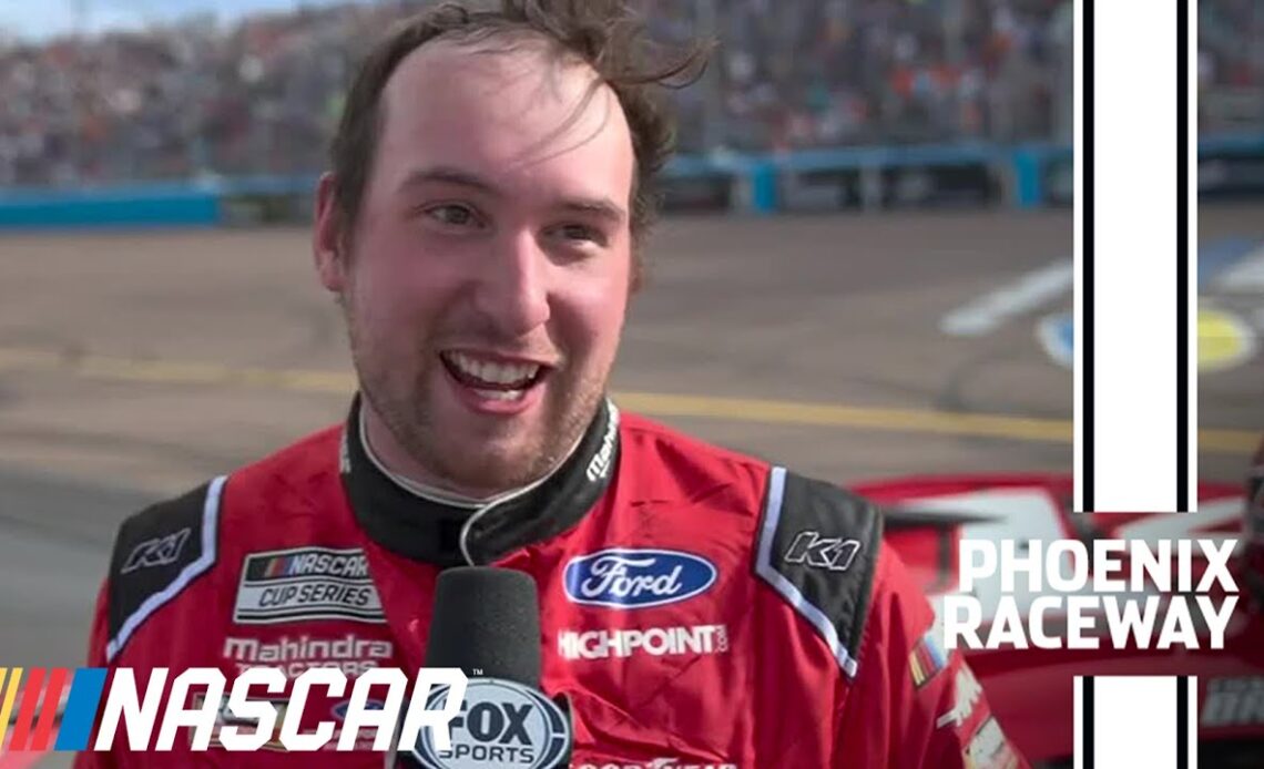 Raw emotion: Briscoe breaks down after winning Phoenix | NASCAR