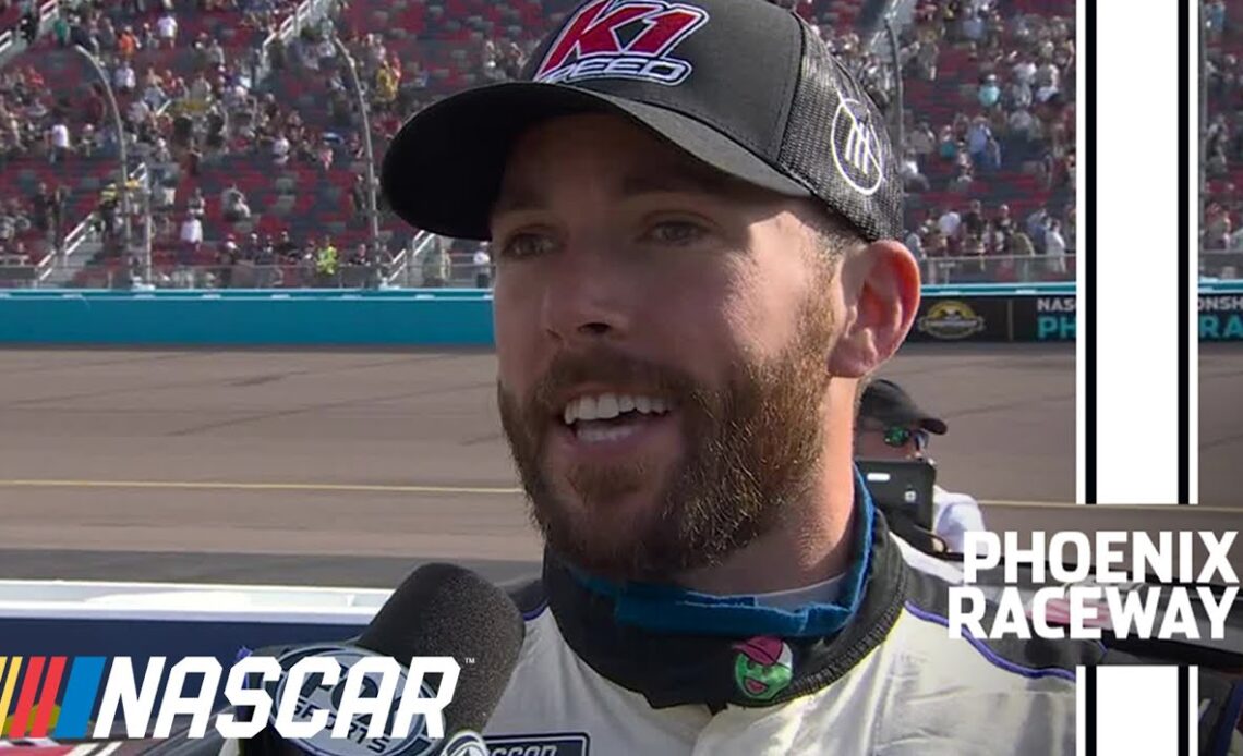 Ross Chastain: 'So much fun' racing up front at Phoenix | NASCAR
