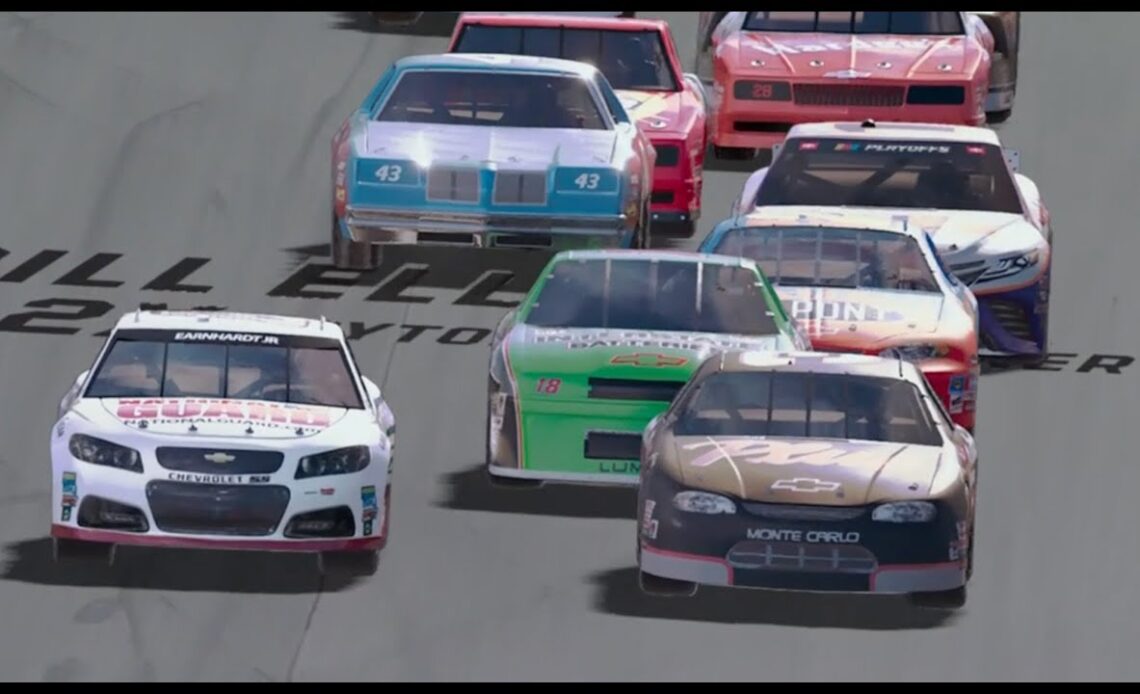 Seven generations of NASCAR take the greatest lap at Daytona