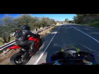 Sports Bike Racing Live on highway 200+ mph in traffic CRAZY #superbike #fyp #crazy #speed