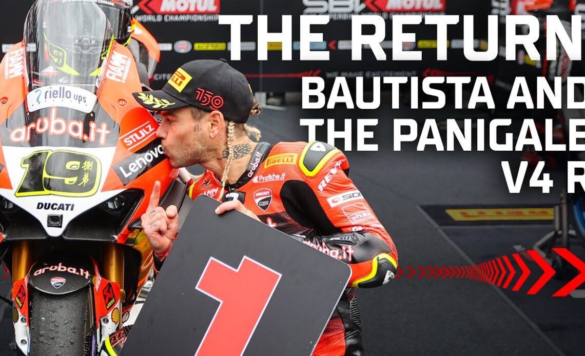 THE RETURN: Bautista-Panigale V4 R combination 🔥