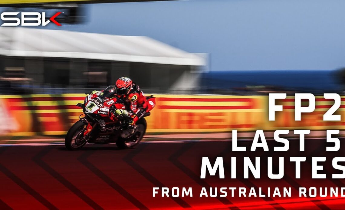 Take in the action from Phillip Island 🚀 | Last 5 minutes of WorldSBK FP2