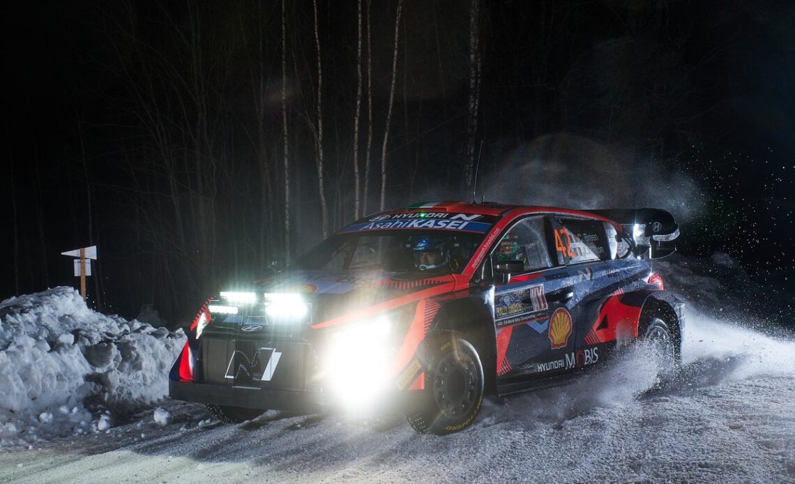 Craig Breen, James Fulton, Hyundai World Rally Team Hyundai i20 N Rally1