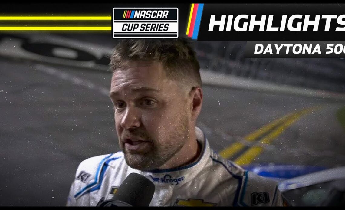 'This is unbelievable': Stenhouse Jr. is a Daytona 500 winner