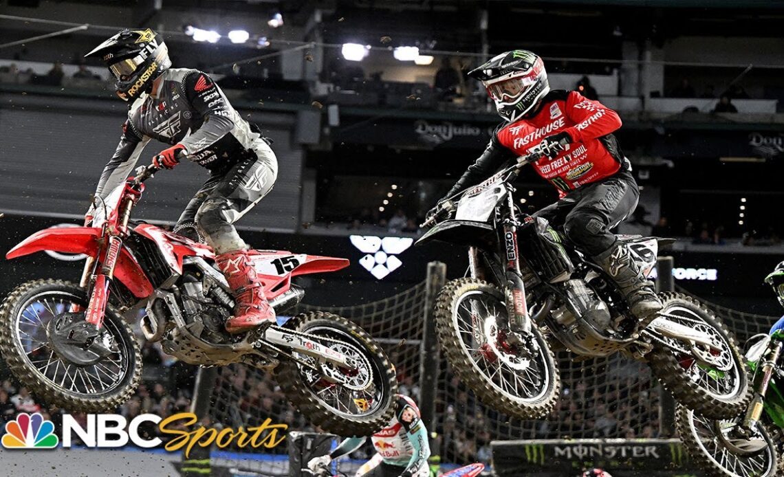Top 10 Supercross moments from Round 4 Anaheim II | Motorsports on NBC