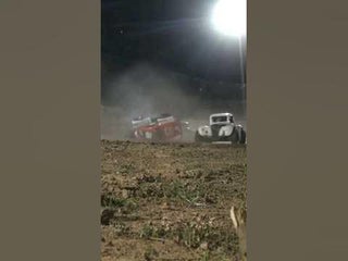 VIDEO: Legend Car Massive Impact With Wall - Brushcreek - 6/10/17