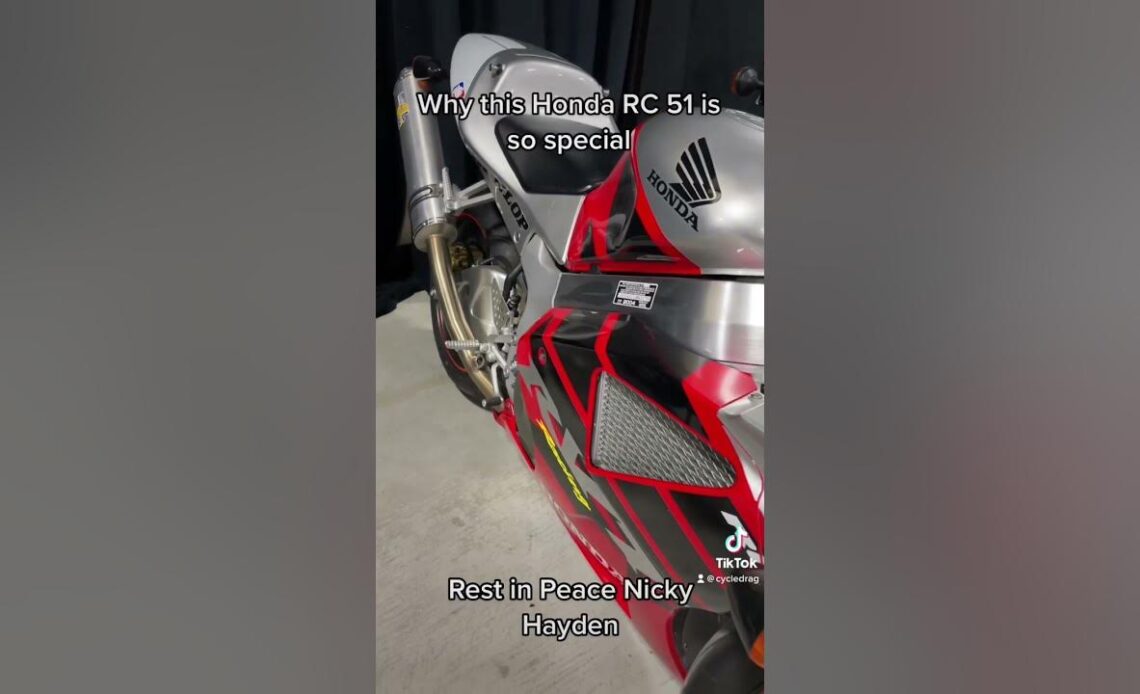 Why this Honda is so special and sentimental - RC51 Nicky Hayden tribute