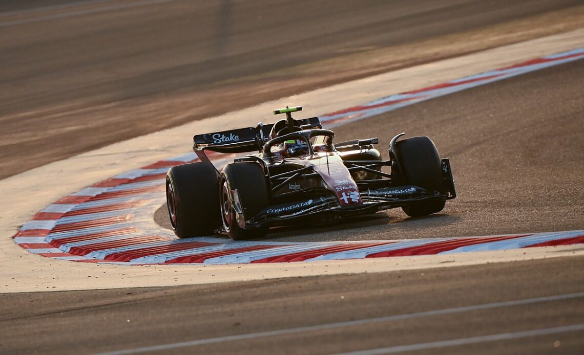 Zhou fastest from Verstappen as Mercedes hits trouble