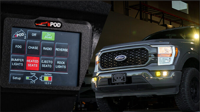 sPOD Announces Seamless Integration Switch System for Ford F150