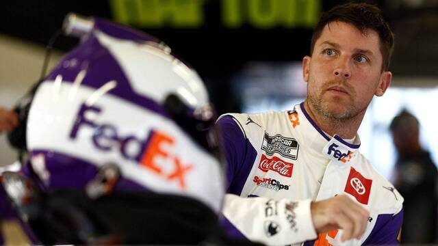 Denny Hamlin penalized after intentional contact with Chastain at Phoenix