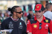 Lewis Hamilton, Charles Leclerc, Jeddah Corniche Circuit, 2023