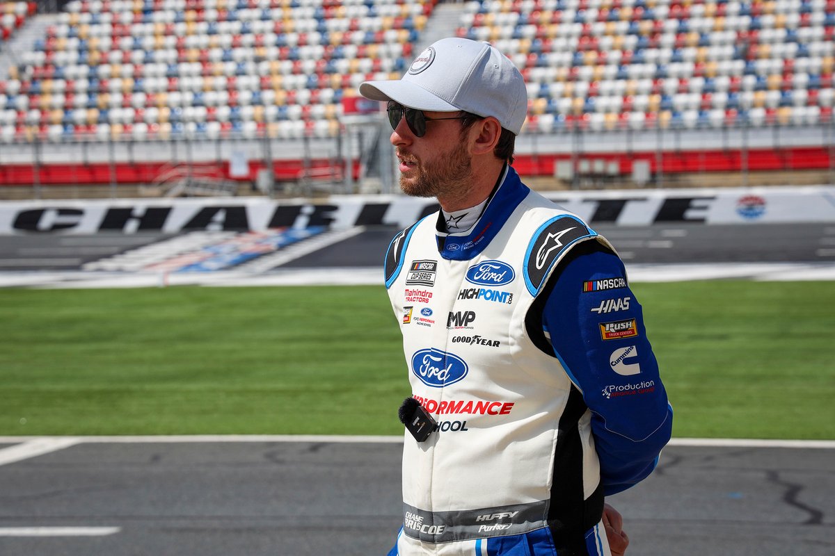 Chase Briscoe, Stewart-Haas Racing, Goodyear test at Charlotte
